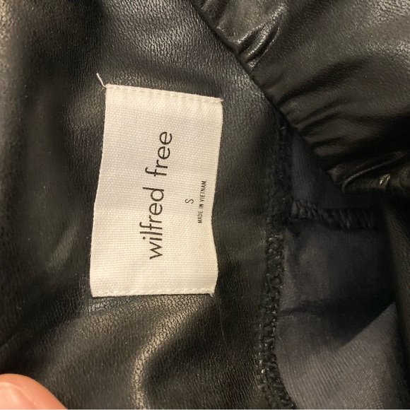 Wilfred Free Faux Leather Pants - Picture 3 of 3